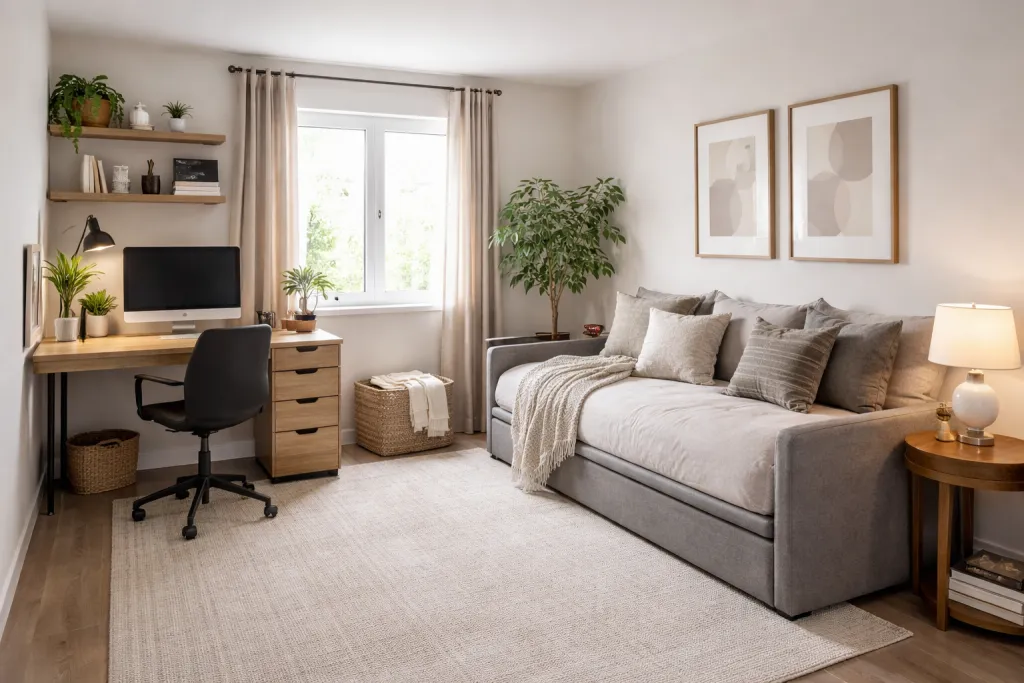 2 Bedroom Apartment Converted into an Office