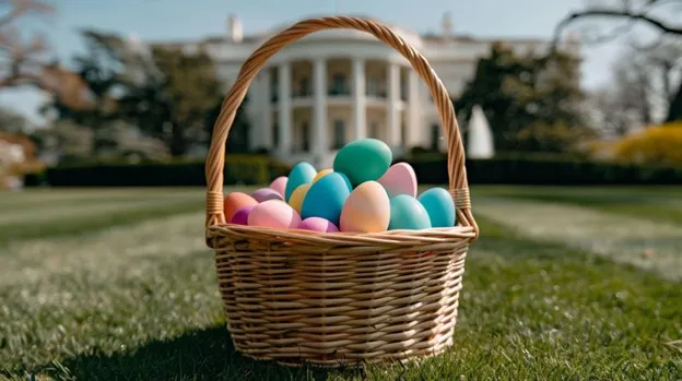 Easter In Front of the White House Washington DC