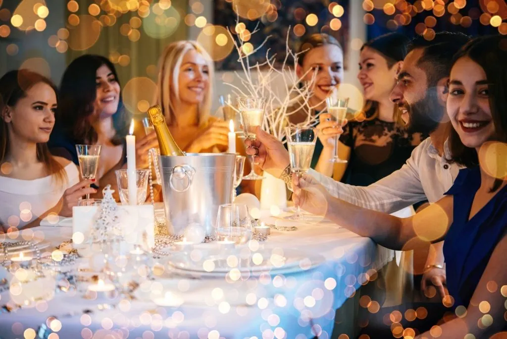 Enjoying a Holiday Dinner