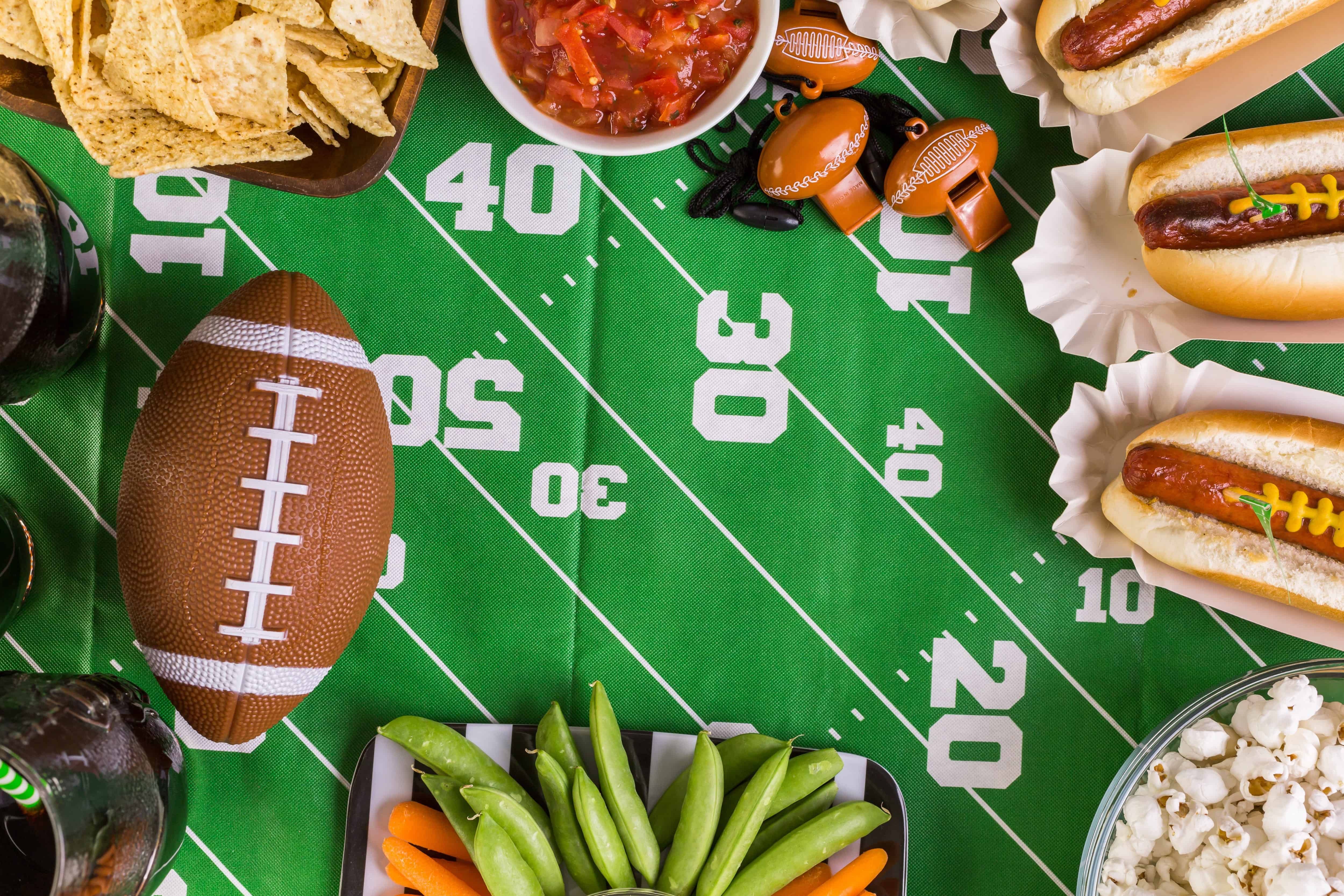 5 Decor and Food Ideas for Football Watch Parties