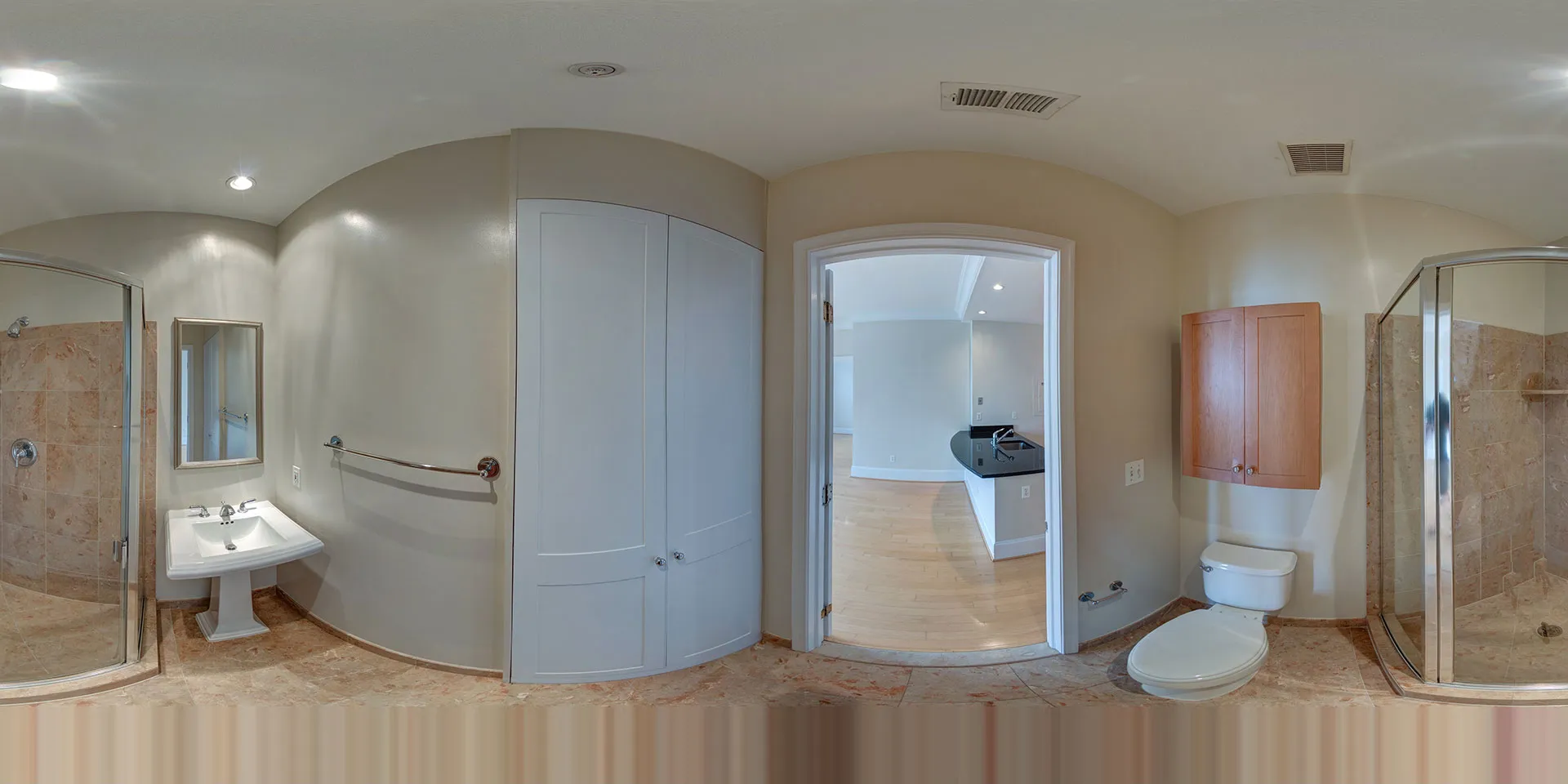The Regent — Bathroom 360° vantage