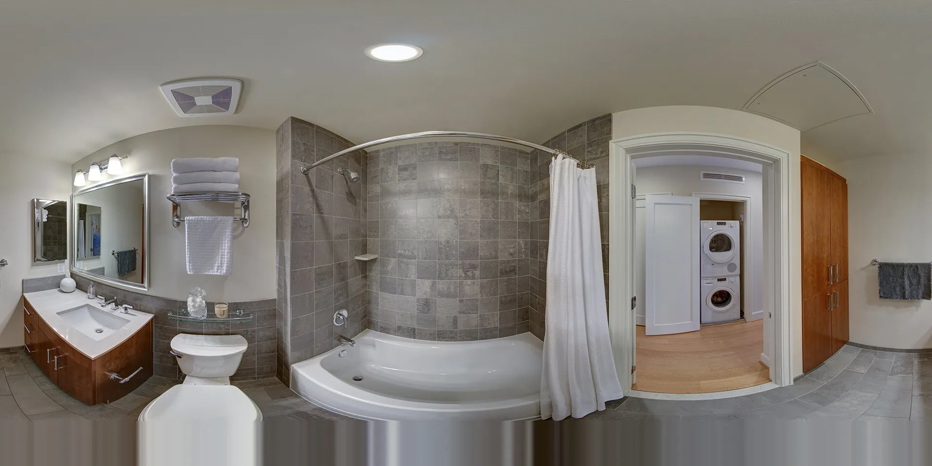 The Harper — Bathroom 360° vantage