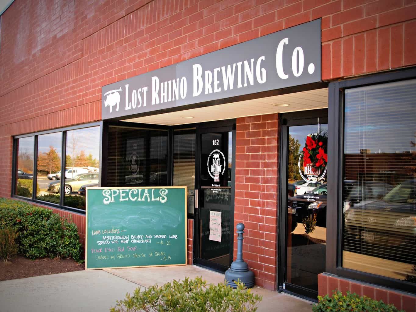 Featured Day Trip from D.C.: Lost Rhino Brewing Company