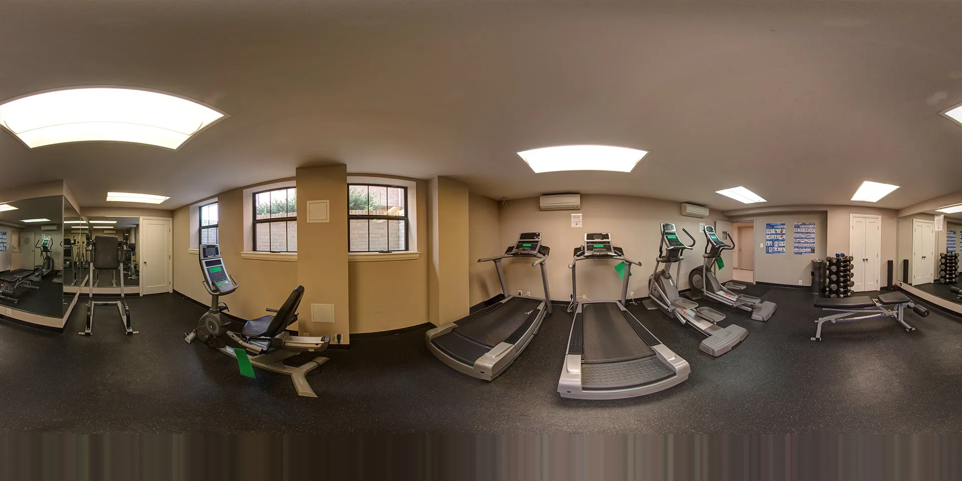 2000 Connecticut — Fitness Center 360° vantage