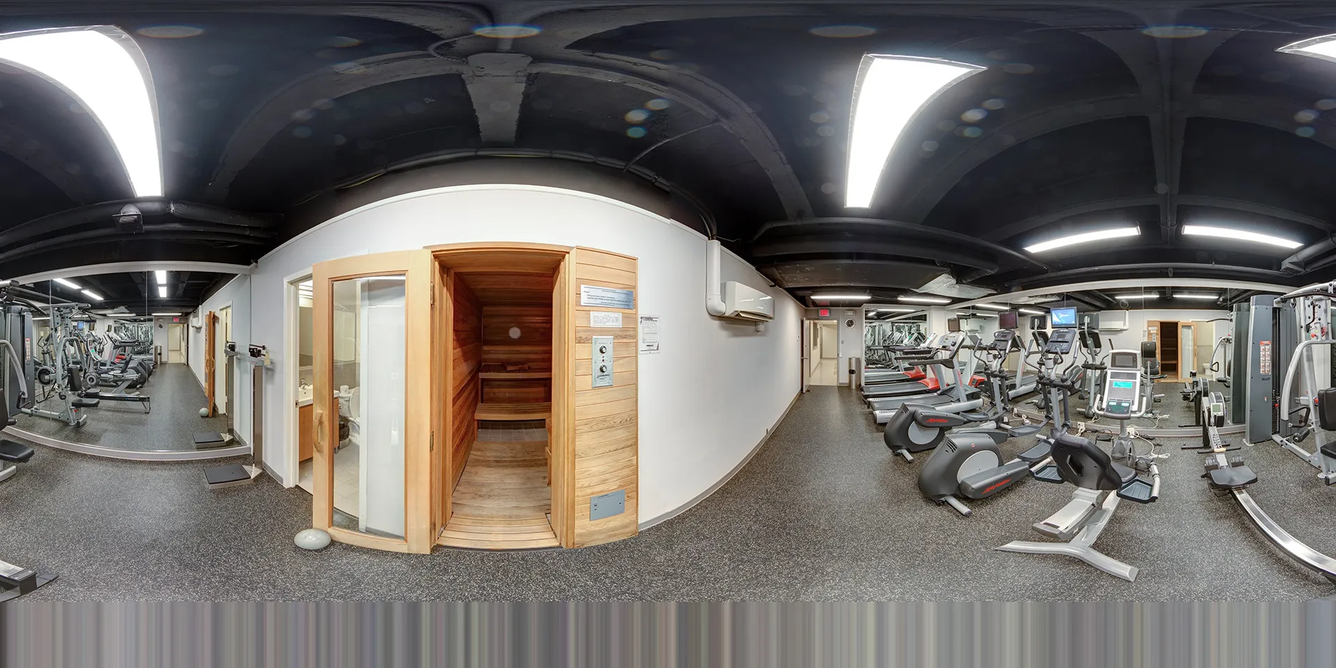 The Hamilton House — Fitness Center 360° vantage