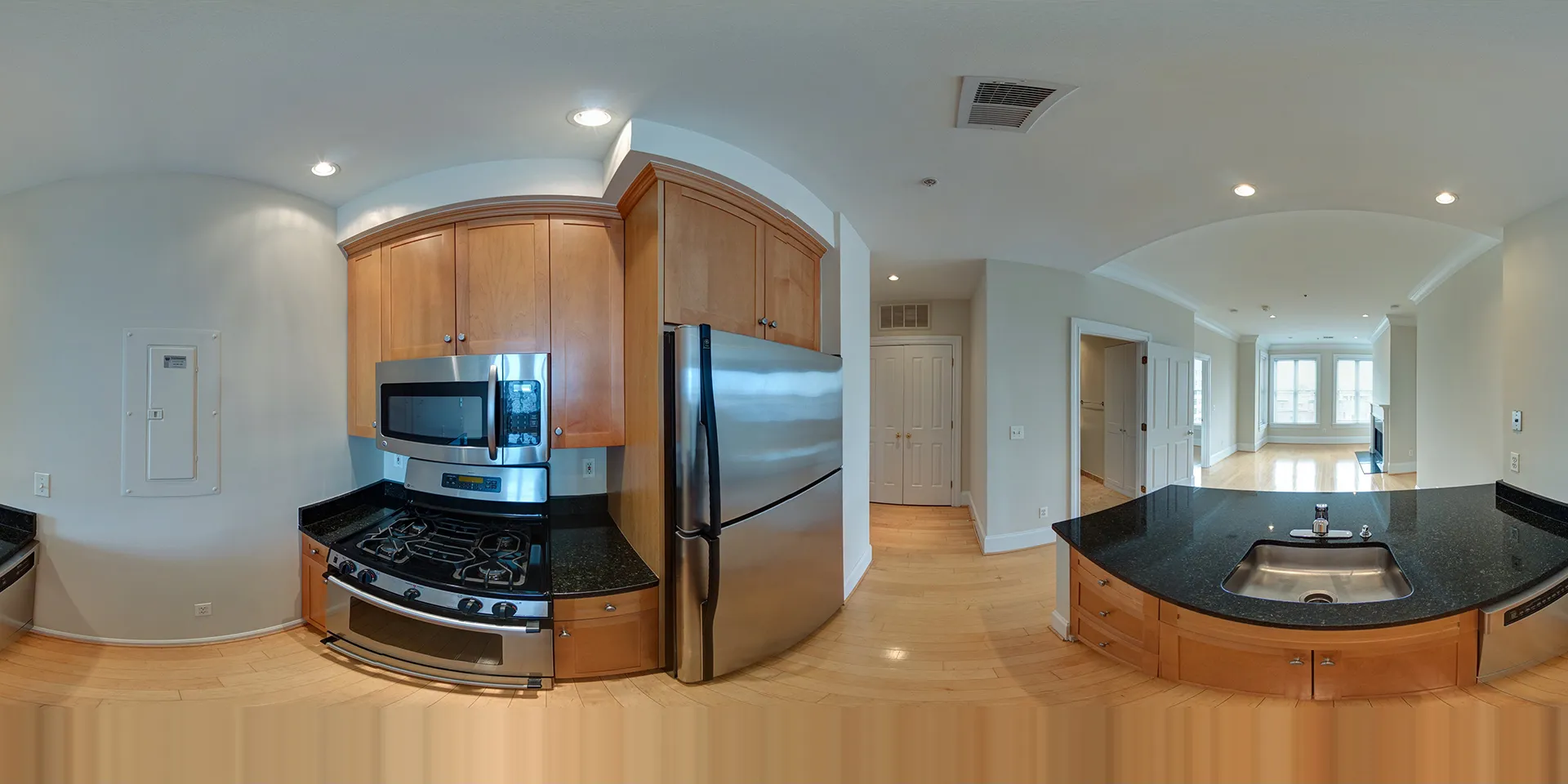 The Regent — Kitchen 360° vantage
