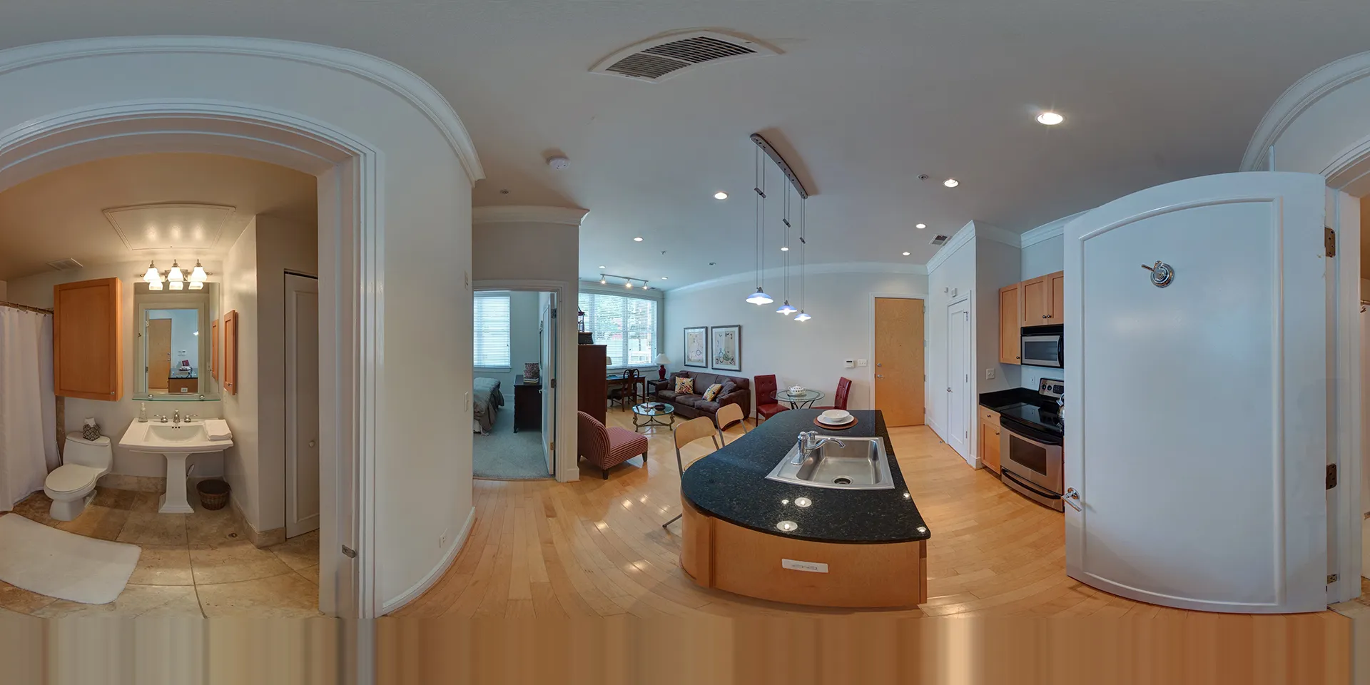 The Gatsby — Living Room 360° vantage