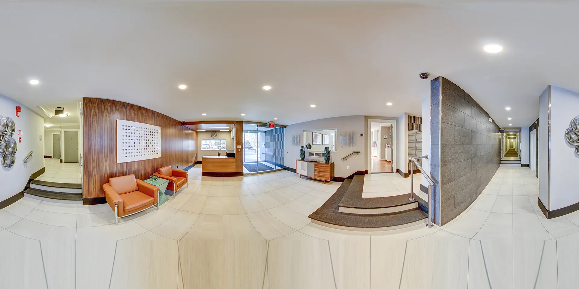 Sutton Plaza — Lobby 360° vantage