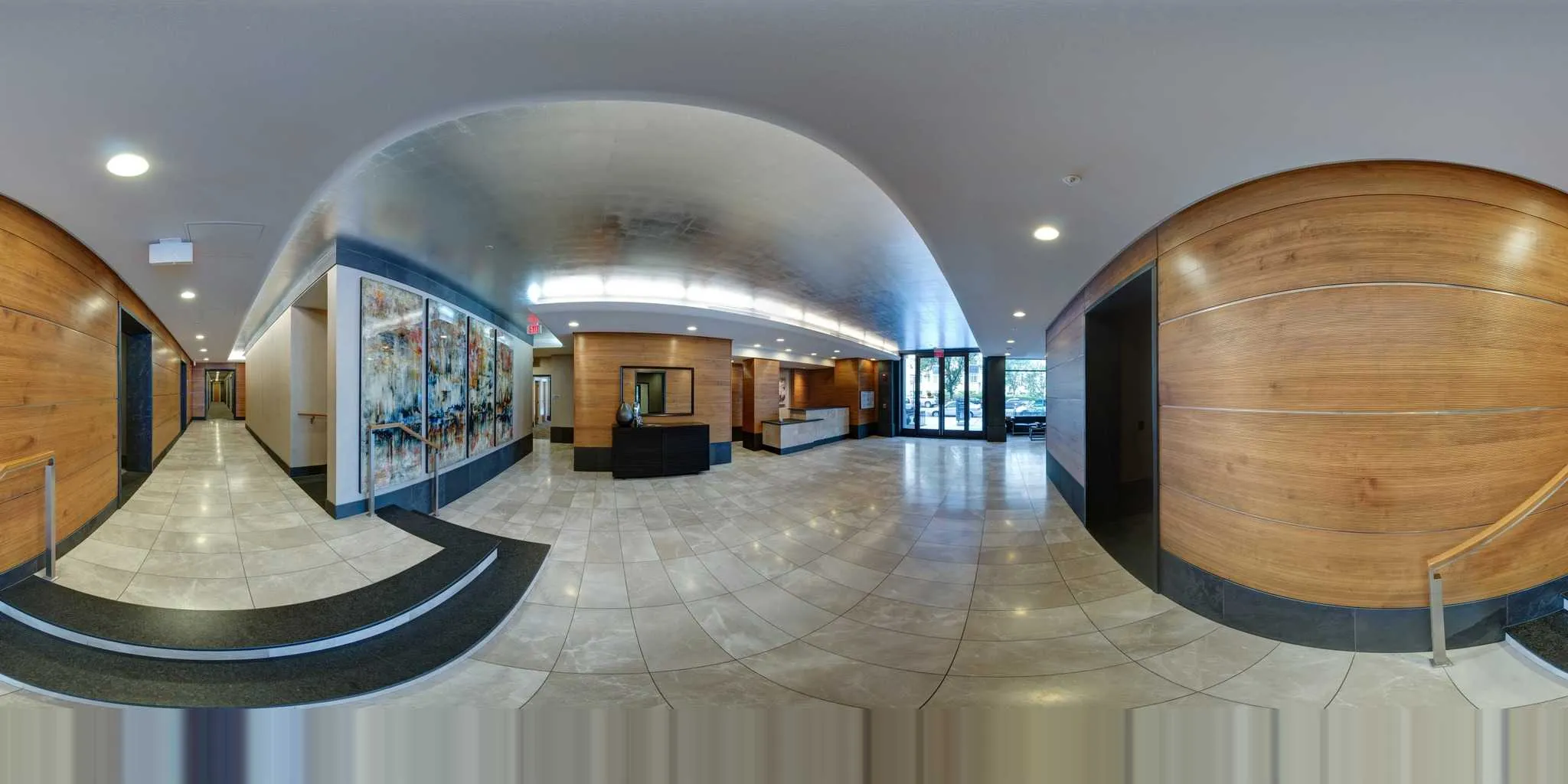The Drake — Lobby 360° vantage