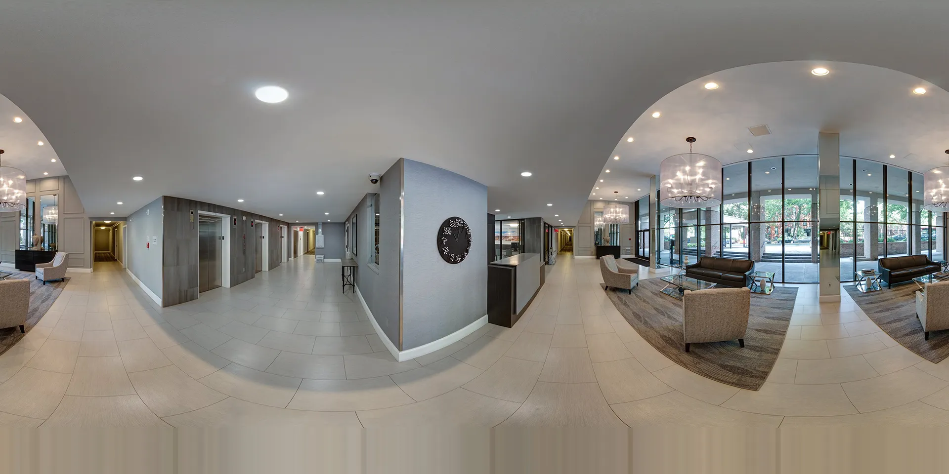 The Hamilton House — Lobby 360° vantage