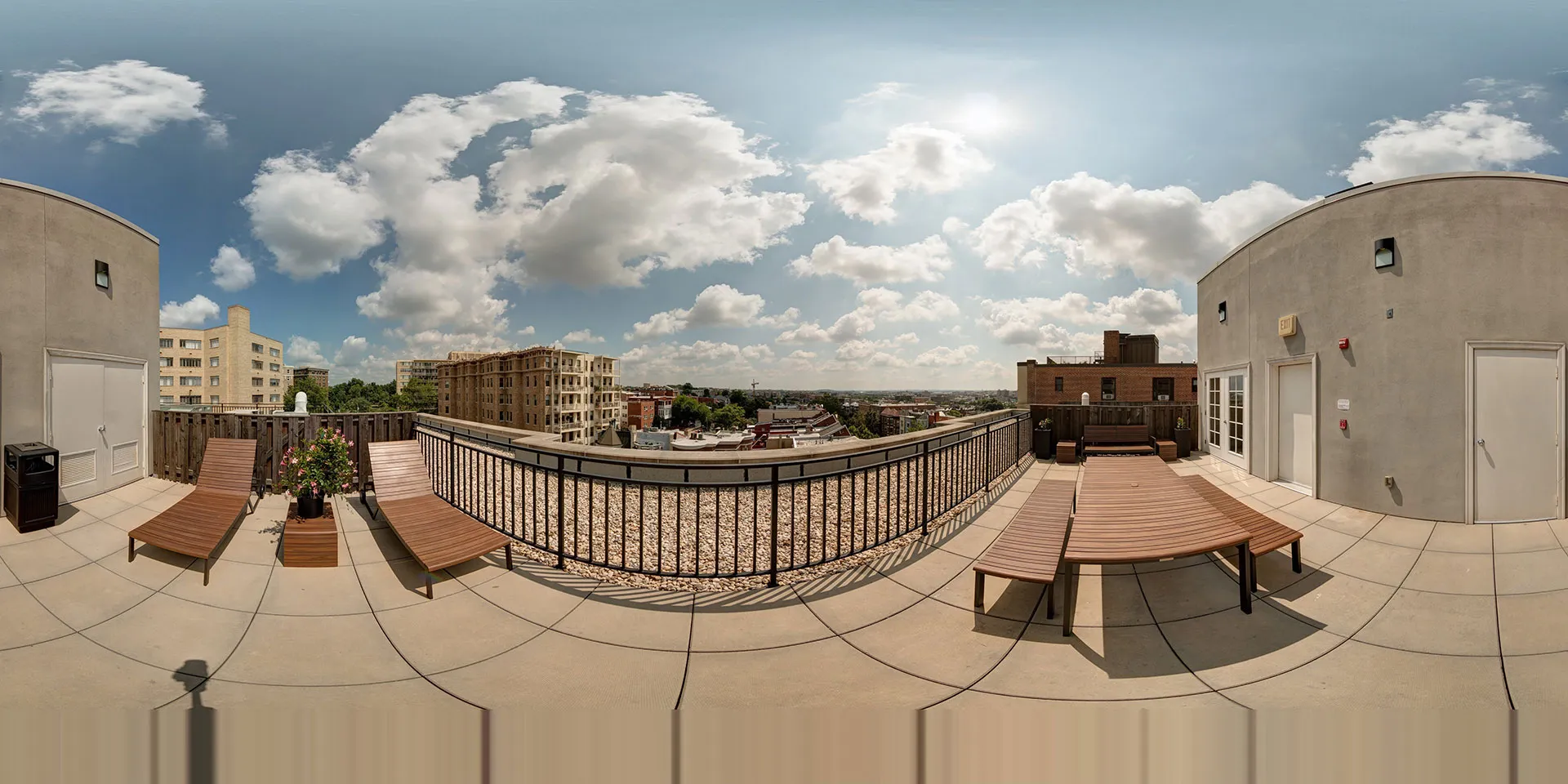 The Asher — Roof 360° vantage