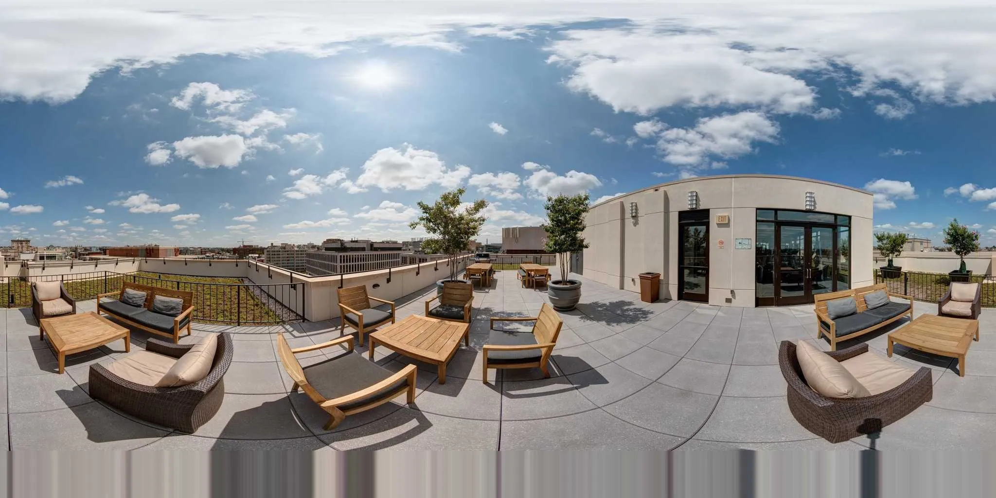 The Drake — Roof Deck 360° vantage