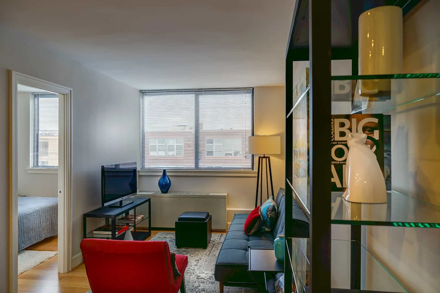 Sutton Plaza — interior photograph