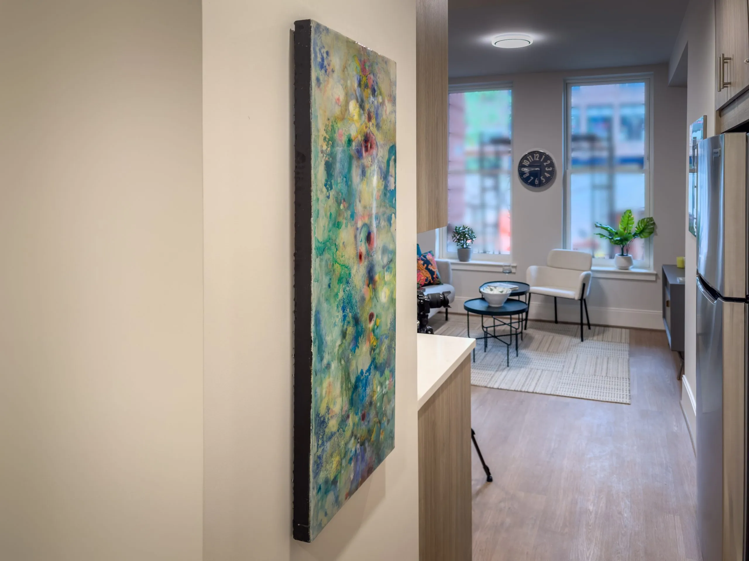 Weavers Row — interior photograph
