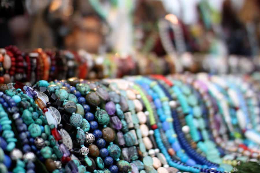 Beads In A Holiday D.C. Market