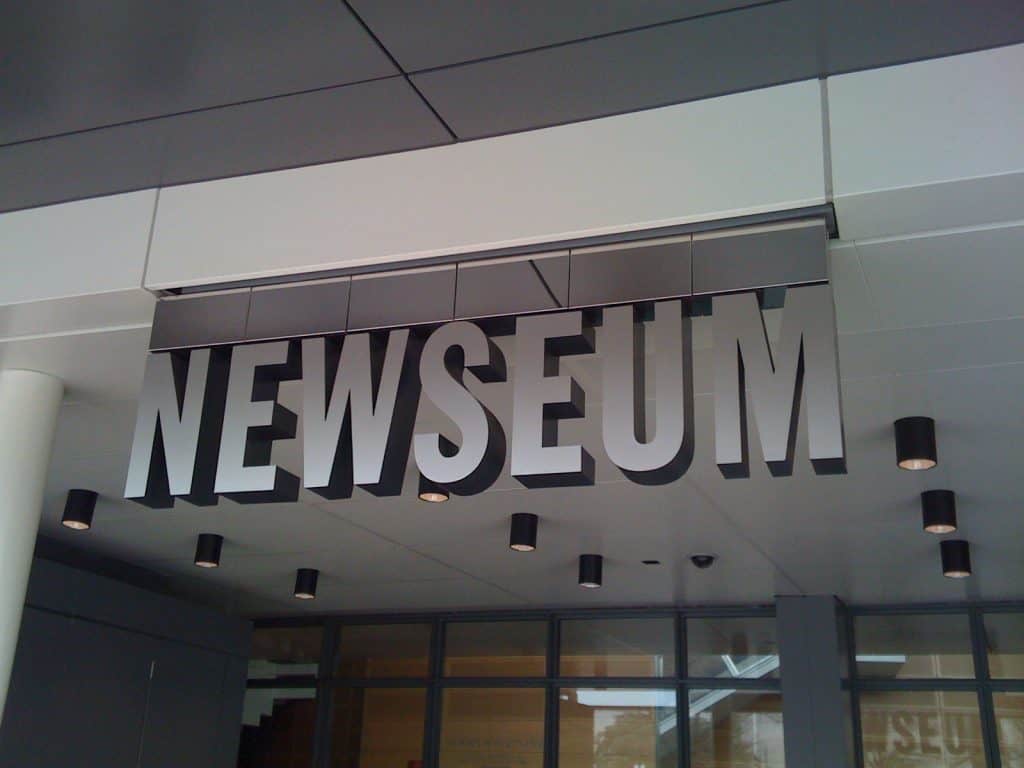 Newseum Building Entrance