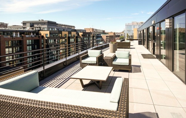 The Harper Apartments on 14th Street Balcony