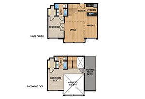 Unit 404 Floorplan