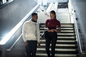Two Young Professionals Working in DC